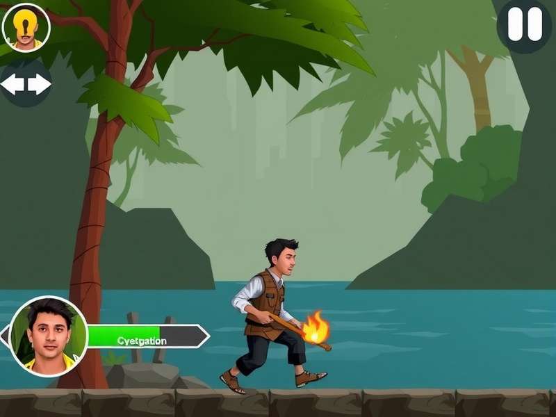Tom S Ganges Runner gameplay screenshot